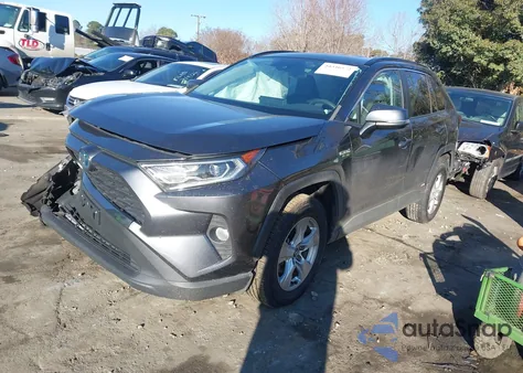 2020 Toyota Rav4 Hybrid Xle z USA, uszkodzony, nr VIN 4T3RWRFV0LU006992